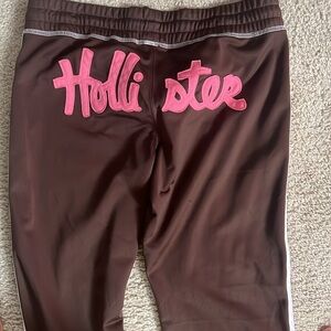 Vintage hollister satin track pants